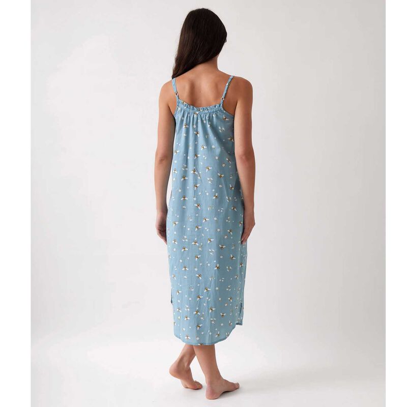 Wallace Cotton Honey Strappy Frill Nightie image number 1